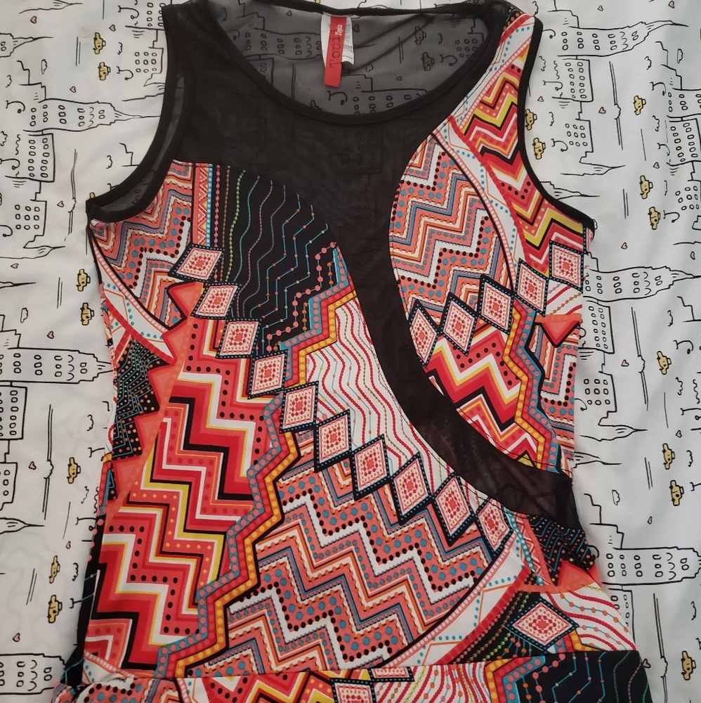 Sleeveless summer top